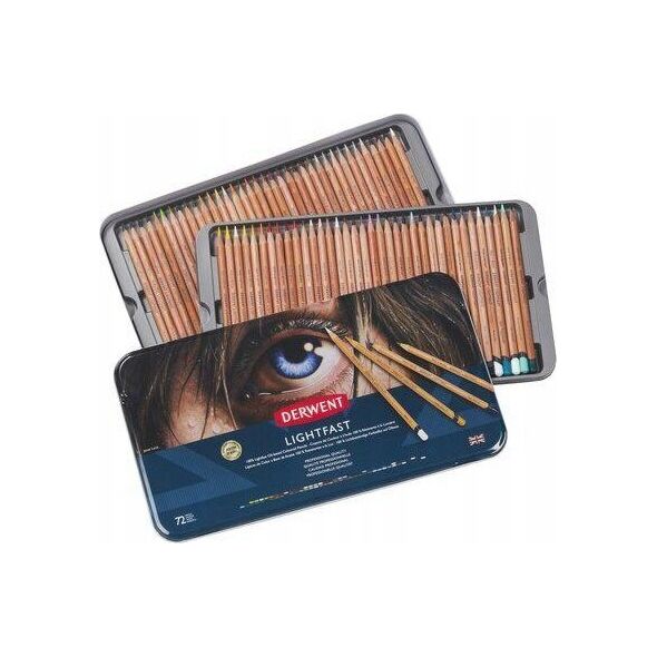 Derwent Derwent blyant Lightfast tinbox pk/72