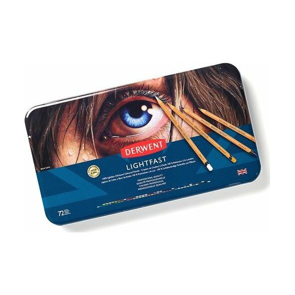Derwent Derwent blyant Lightfast tinbox pk/72
