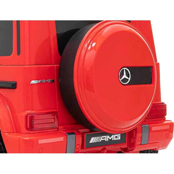 Ramiz Mercedes AMG G63 Autko na akumulator dla dzieci Czerwony
