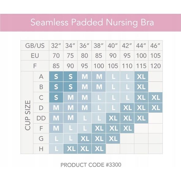 Carriwell CARRIWELL padded maternity & nursing bra Black M 3321