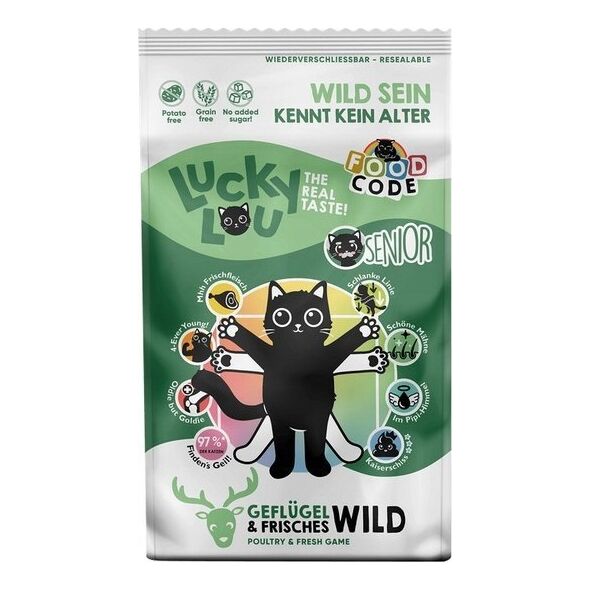Lucky Lou Lucky Lou Food Code Lifestage Senior Geflugel & Wild 1,7kg
