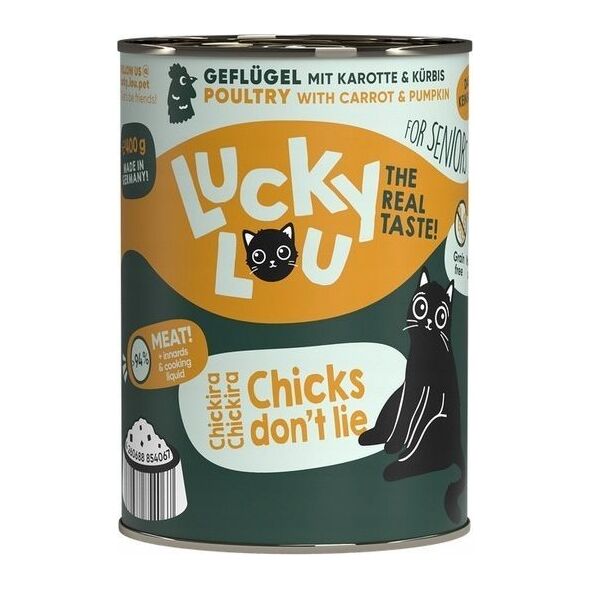 Lucky Lou Lucky Lou Lifestage Senior Drób puszka 400g