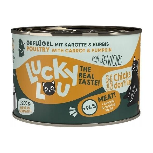 Lucky Lou Lucky Lou Lifestage Senior Drób puszka 200g
