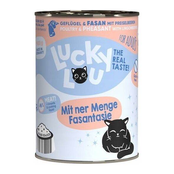 Lucky Lou Lucky Lou Lifestage Adult Drób i bażant puszka 400g