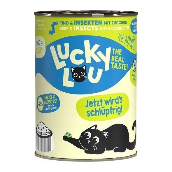 Lucky Lou Lucky Lou Lifestage Adult Wołowina i owady puszka 400g