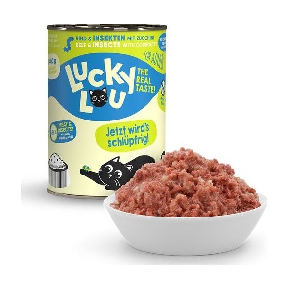 Lucky Lou Lucky Lou Lifestage Adult Wołowina i owady puszka 400g