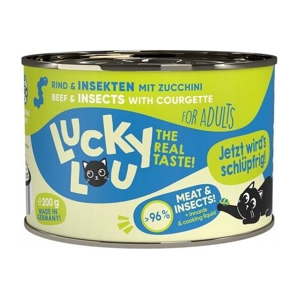 Lucky Lou Lucky Lou Lifestage Adult Wołowina i owady puszka 200g