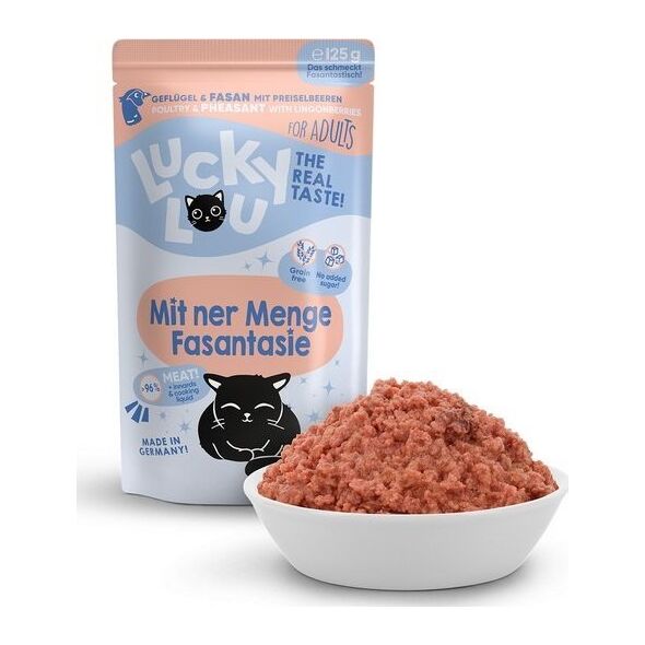 Lucky Lou Lucky Lou Lifestage Adult Drób i bażant saszetka 125g