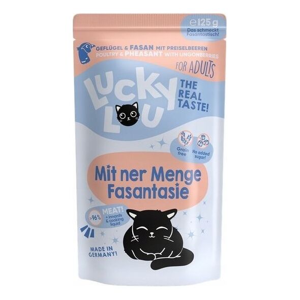 Lucky Lou Lucky Lou Lifestage Adult Drób i bażant saszetka 125g