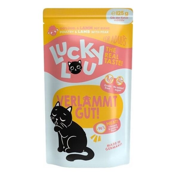 Lucky Lou Lucky Lou Lifestage Adult Drób i jagnięcina saszetka 125g