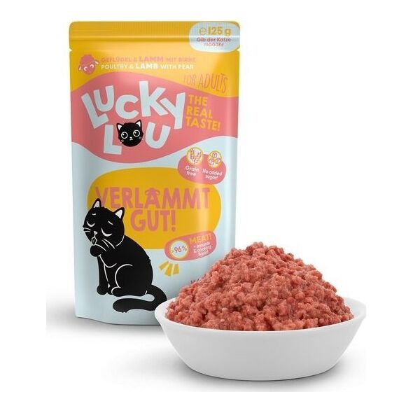 Lucky Lou Lucky Lou Lifestage Adult Drób i jagnięcina saszetka 125g