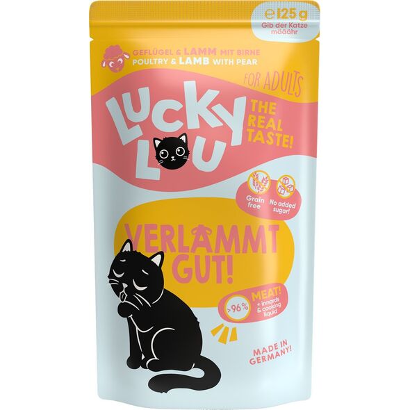 Lucky Lou Lucky Lou Lifestage Adult Drób i jagnięcina saszetka 125g