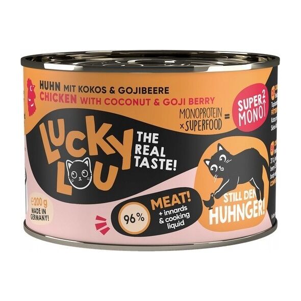 Lucky Lou Lucky Lou SuperMono Kurczak puszka 200g
