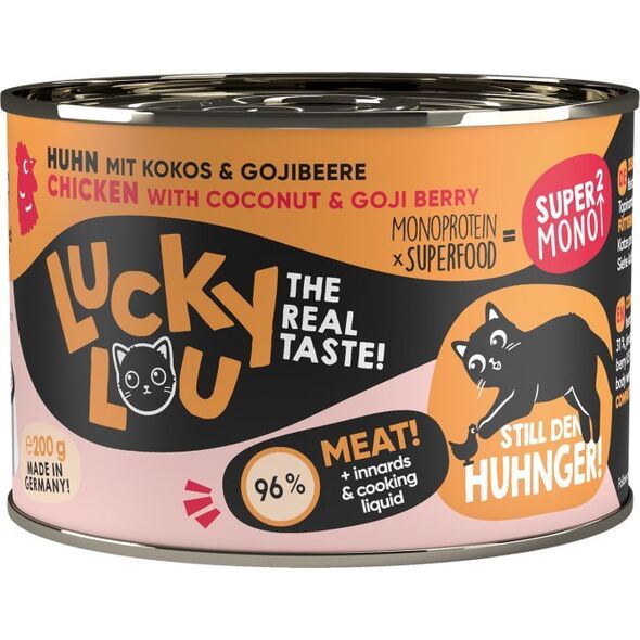 Lucky Lou Lucky Lou SuperMono Kurczak puszka 200g