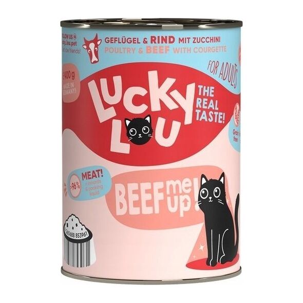 Lucky Lou Lucky Lou Lifestage Adult Drób i wołowina puszka 400g