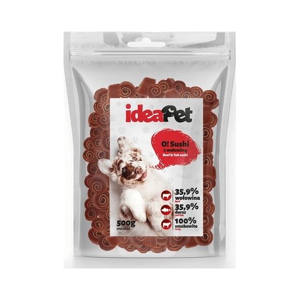 IdeaPet IdeaPet Sushi z wołowiną 500g