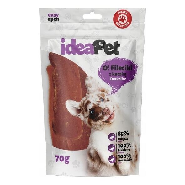 IdeaPet IdeaPet O! Fileciki z kaczką 70g