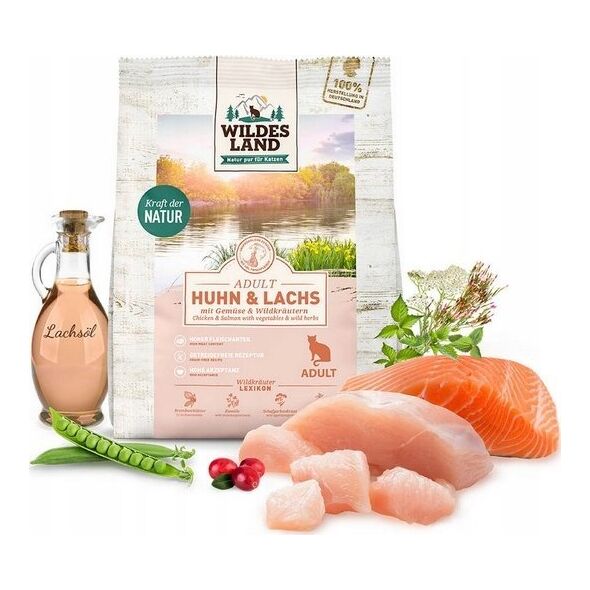 Wildes Land Wildes Land Cat Classic Adult Huhn & Lachs 400g