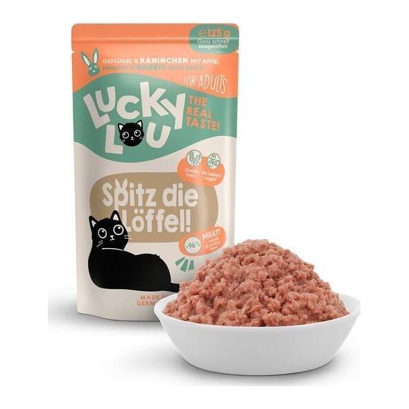 Lucky Lou Lucky Lou Karma Dla Kota Drób Królik 125g