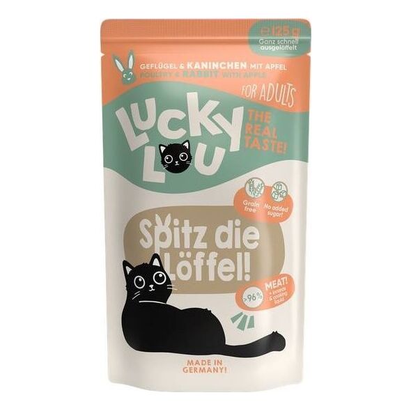 Lucky Lou Lucky Lou Karma Dla Kota Drób Królik 125g