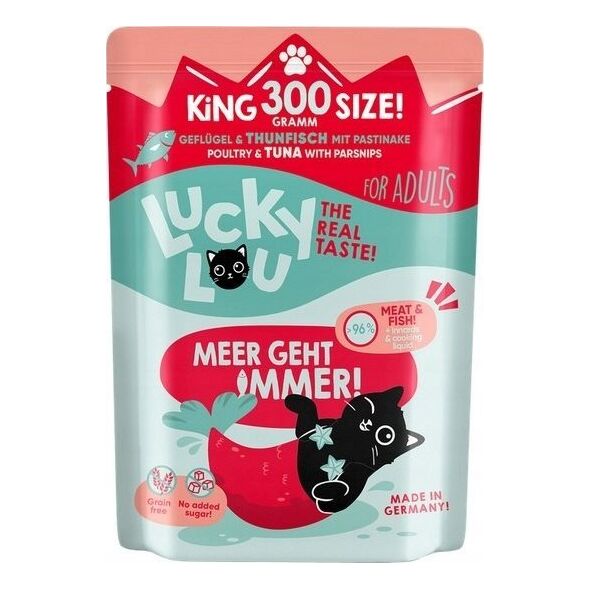 Lucky Lou Lucky Lou Lifestage Adult Drób i tuńczyk saszetka 300g