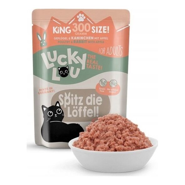 Lucky Lou Lucky Lou Lifestage Adult Drób i królik saszetka 300g