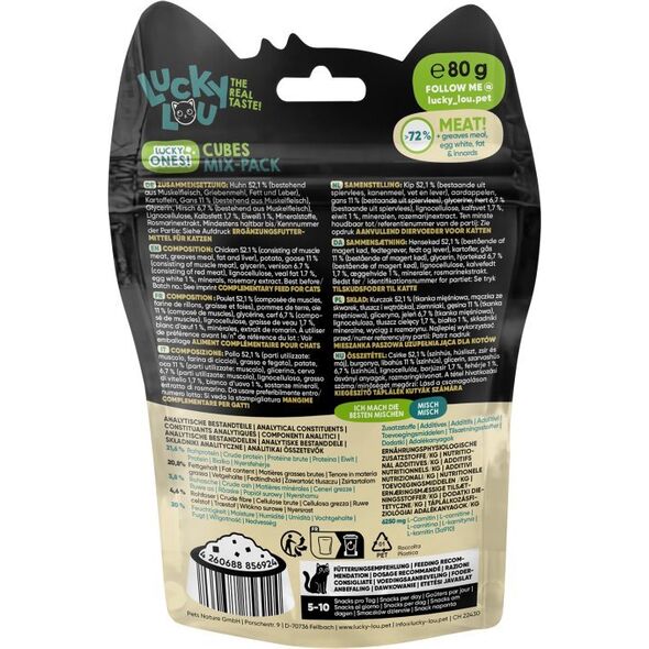 Lucky Lou Lucky Lou Lucky Ones Cubes MixPack 80g