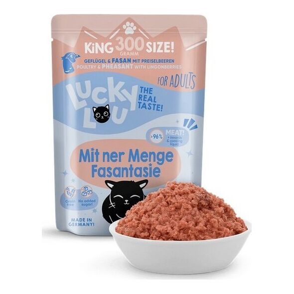 Lucky Lou Lucky Lou Lifestage Adult Drób i bażant saszetka 300g