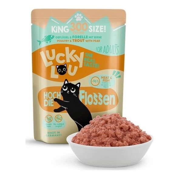 Lucky Lou Lucky Lou Lifestage Adult Drób i pstrąg saszetka 300g