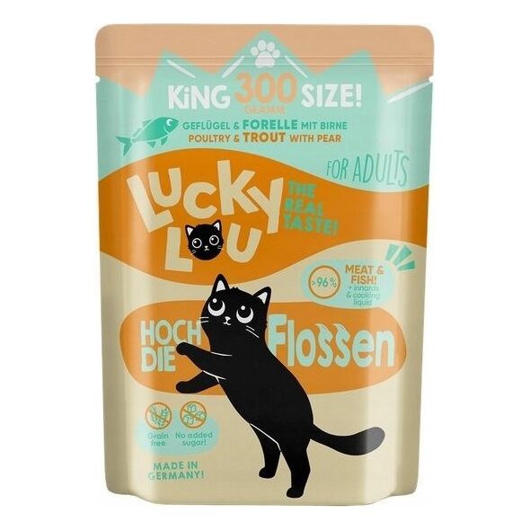 Lucky Lou Lucky Lou Lifestage Adult Drób i pstrąg saszetka 300g