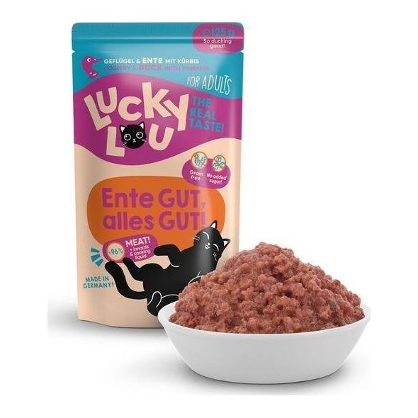 Lucky Lou Lucky Lou Karma Dla Kota Drób Kaczka 125g