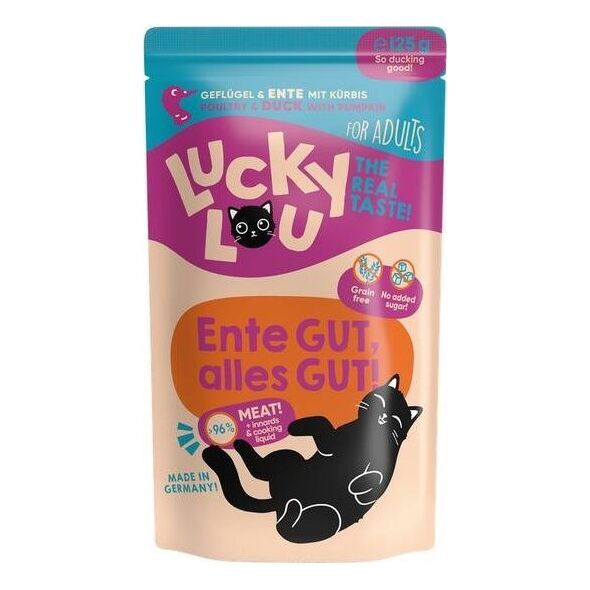 Lucky Lou Lucky Lou Karma Dla Kota Drób Kaczka 125g