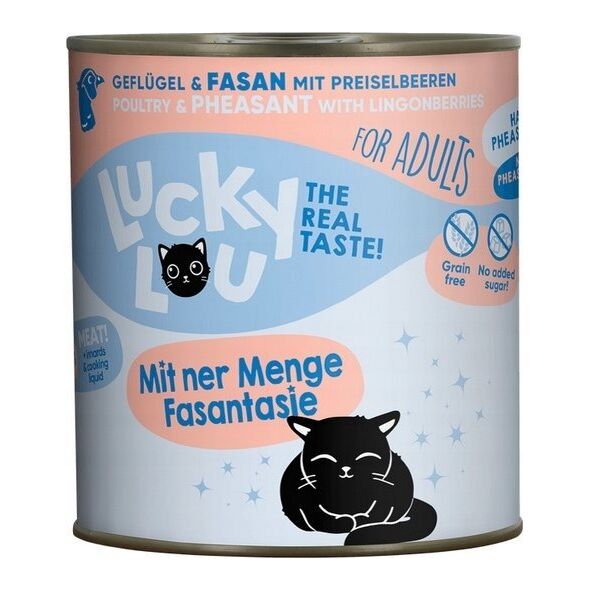 Lucky Lou Lucky Lou Lifestage Adult Drób i bażant puszka 800g