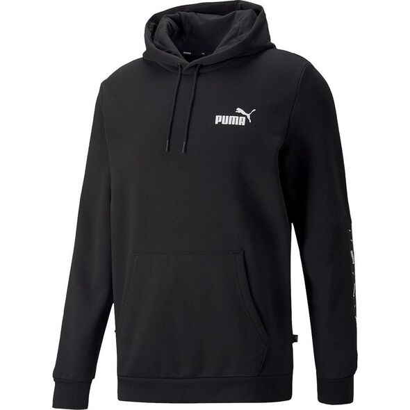Bluza męska Puma ESS+ Tape Hoodie FL czarna 849040 01