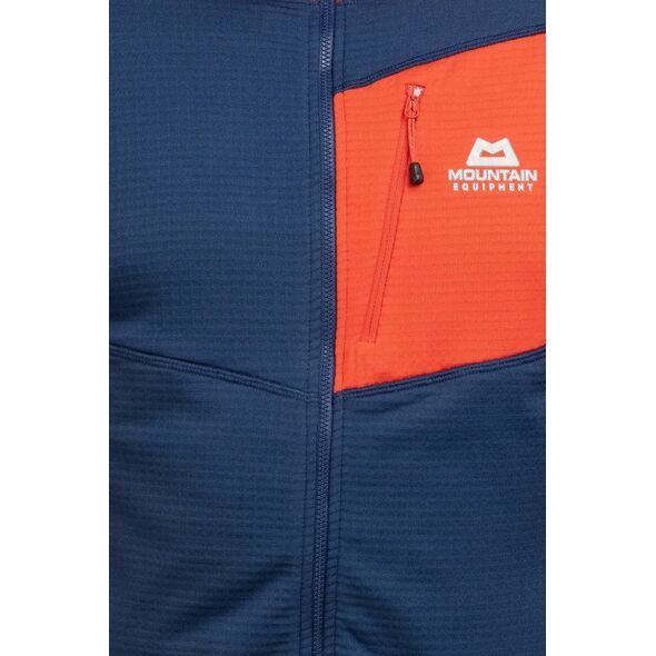 Bluza eclipse hooded-medieval blue-cardinal orange-xl MOUNTAIN EQUIPMENT