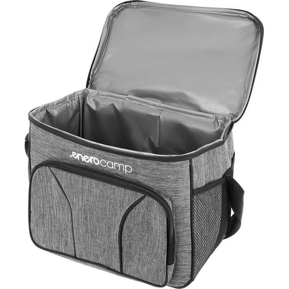 Enero TORBA TERMICZNA 33x21x26CM SZARA 18L ENERO CAMP