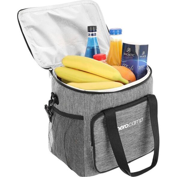 Enero TORBA TERMICZNA 29x22,5x27CM SZARA 18L ENERO CAMP