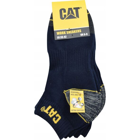CAT Male socks CAT ZCM0570 gray 39/42 3pr