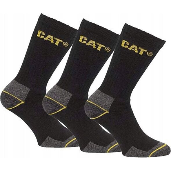 CAT Male socks CAT DYP393 black 41/45 3pr