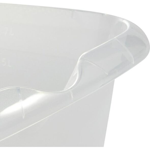 Lumarko Keeeper Bjórk Miska Kwadratowa 8l 105560 Transparentna 34x34cm...