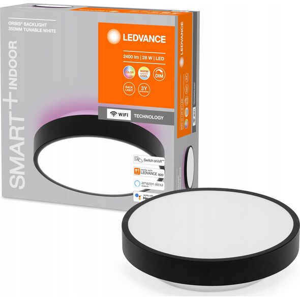 Ledvance SMART WIFI ORBIS RD BL 350 RGBTW BK