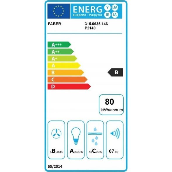 Okap Faber COOK HOOD MAXIMA NG TOUCH EV8 LEDXA60