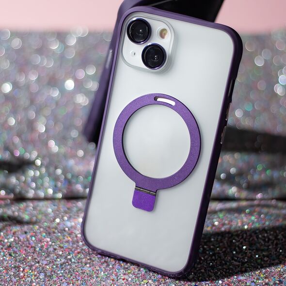 Mag Ring case for iPhone 13 6,1&quot; purple 5900495121493