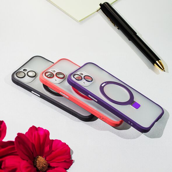 Mag Ring case for iPhone 13 6,1&quot; purple 5900495121493
