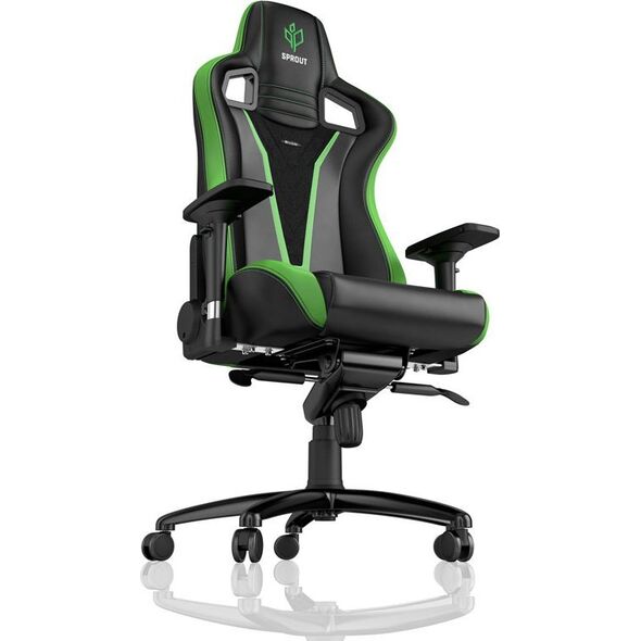 Fotel Noblechairs EPIC - Sprout Edition - czarny/zielony (GAGC-129)