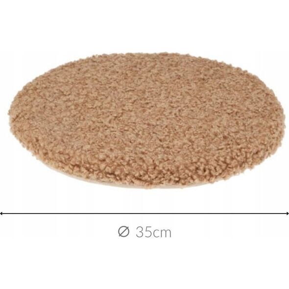 Home Styling Collection TEDDY στρογγυλό μαξιλάρι καρέκλας boucle, Ø 35 cm 14127034 5902973444766
