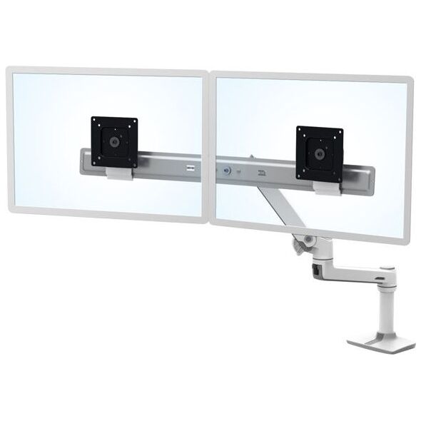 Ergotron Uchwyt biurkowy na 2 monitory do 25" LX Dual (45-489-216)