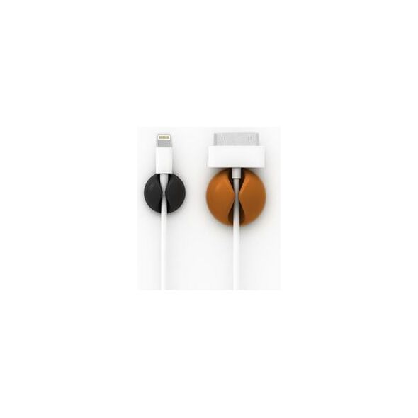 Organizer BlueLounge Uchwyt Czarny 6 sztuk  (CDM-BL-EU)