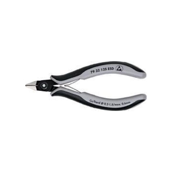 Knipex Szczypce tnące boczne ESD dla elektroników, precyzyjne KNIPEX
