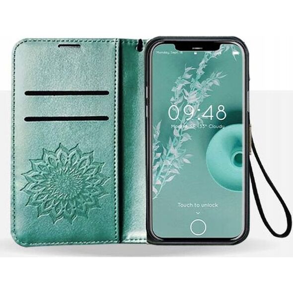 OEM Kabura MEZZO Book do SAMSUNG A54 5G mandala zielony